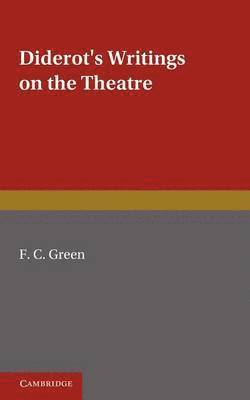Diderot's Writings on the Theatre 1