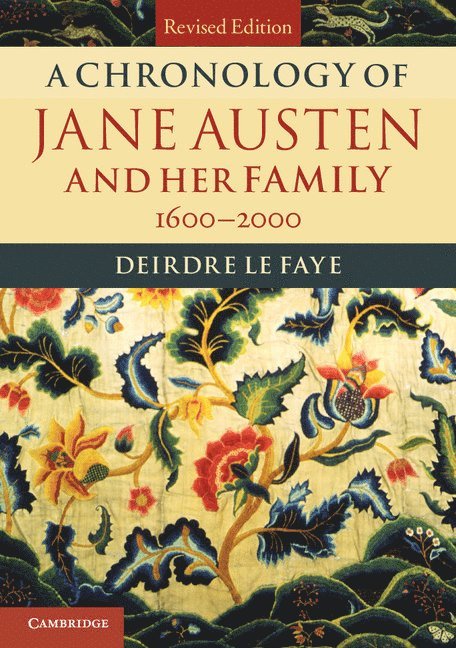 A Chronology of Jane Austen and her Family 1