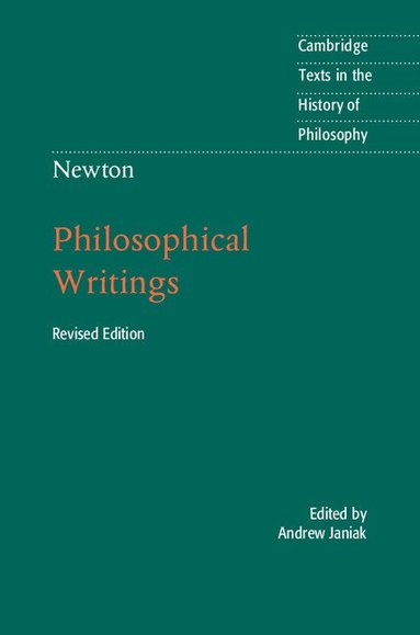 Andrew Janiak - Newton: Philosophical Writings, Häftad