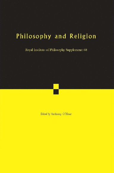 bokomslag Philosophy and Religion