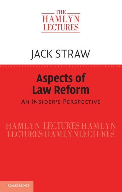 Aspects of Law Reform 1