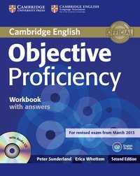 bokomslag Objective Proficiency Workbook with Answers with Audio CD