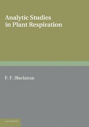 bokomslag Analytic Studies in Plant Respiration
