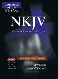 bokomslag NKJV Clarion Reference Bible, Black Edge-lined Goatskin Leather, NK486:XE