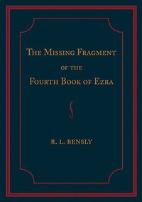 bokomslag The Missing Fragment of the Fourth Book of Ezra