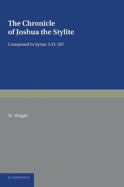 The Chronicle of Joshua the Stylite 1
