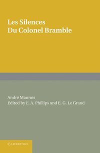 bokomslag Les silences du Colonel Bramble