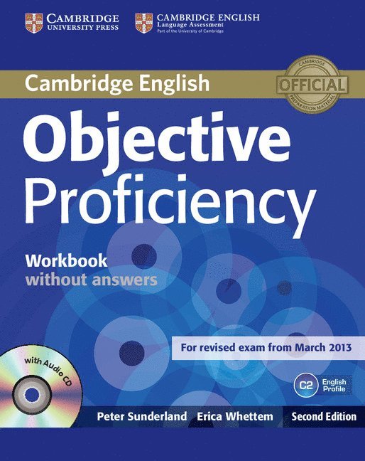 Objective Proficiency Workbook without Answers with Audio CD 1