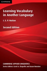 bokomslag Cambridge Applied Linguistics: Learning Vocabulary in Another Language