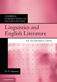 bokomslag Linguistics and English Literature