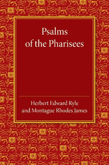 bokomslag Psalms of the Pharisees