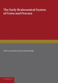 bokomslag The Early Brahmanical System of Gotra and Pravara
