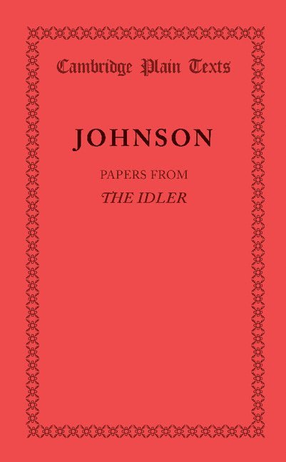 Papers from the Idler