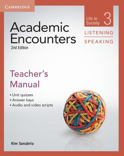 Academic Encounters Level 3 Teacher's Manual Listening and Speaking 1