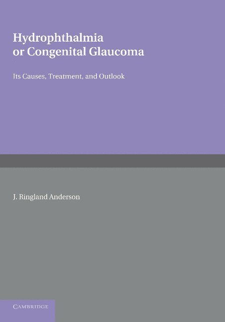 Hydrophthalmia or Congenital Glaucoma 1