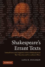 bokomslag Shakespeare's Errant Texts