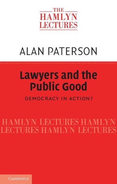 bokomslag Lawyers and the Public Good