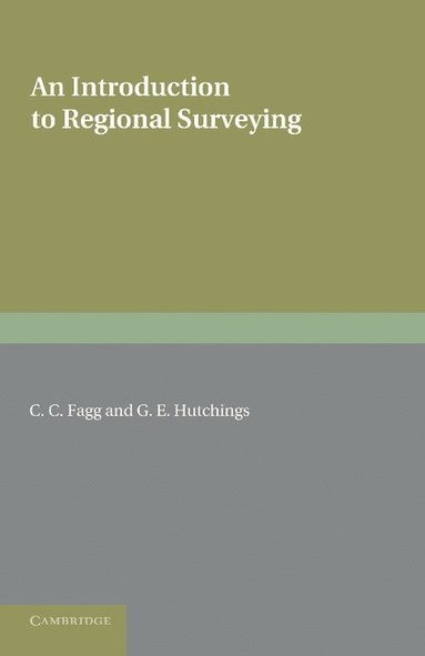 bokomslag An Introduction to Regional Surveying