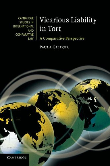 Paula Giliker - Vicarious Liability in Tort, Häftad