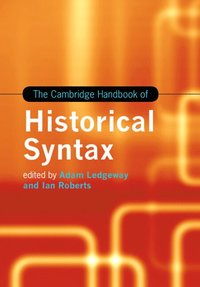 bokomslag The Cambridge Handbook of Historical Syntax