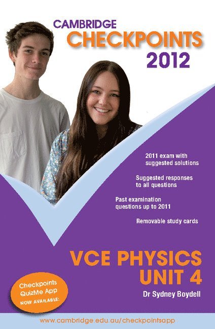 Cambridge Checkpoints VCE Physics Unit 4 2012