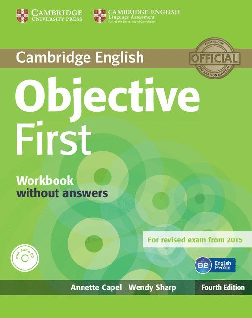 Objective First Workbook without Answers with Audio CD 1