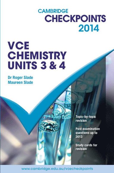 bokomslag Cambridge Checkpoints VCE Chemistry Units 3 and 4 2014