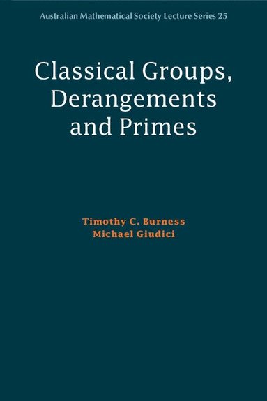 bokomslag Classical Groups, Derangements and Primes