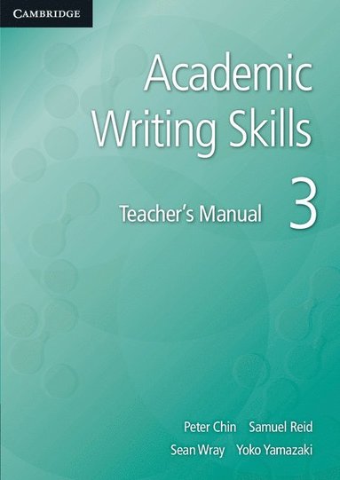 bokomslag Academic Writing Skills 3 Teacher's Manual