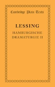 bokomslag Hamburgische Dramaturgie II