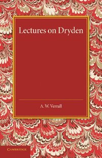 bokomslag Lectures on Dryden