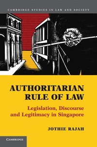 bokomslag Authoritarian Rule of Law