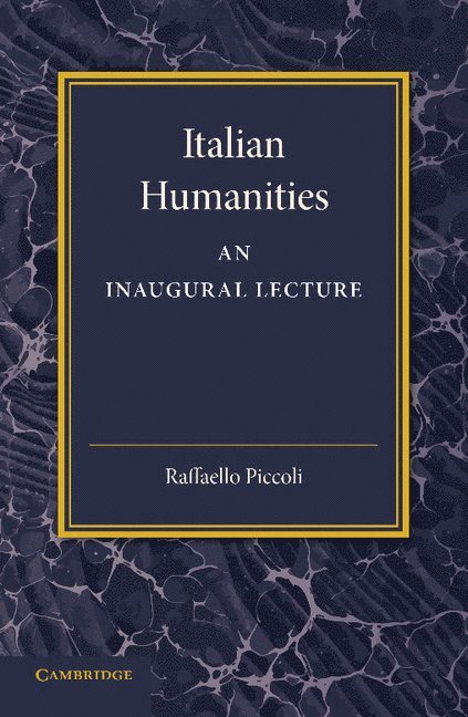 Italian Humanities 1