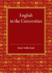 English in the Universities