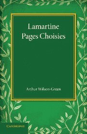 Arthur Wilson-Green - Lamartine, Häftad