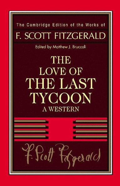 bokomslag Fitzgerald: The Love of the Last Tycoon