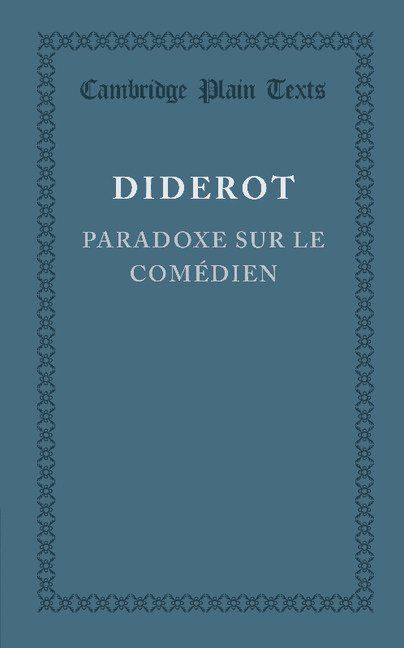 Paradoxe sur le Comedien