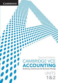 bokomslag Cambridge VCE Accounting Units 1 and 2