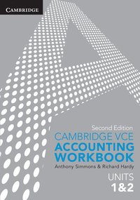 bokomslag Cambridge VCE Accounting Units 1 and 2 Workbook