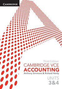 bokomslag Cambridge VCE Accounting Units 3 and 4