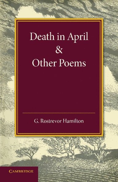 bokomslag Death in April and Other Poems