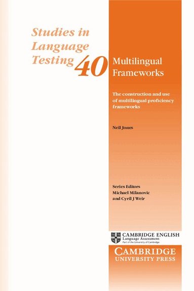 Neil Jones - Multilingual Frameworks, Häftad