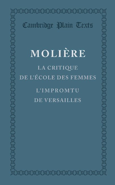 La critique de l'cole des femmes 1