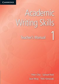 bokomslag Academic Writing Skills 1 Teacher's Manual