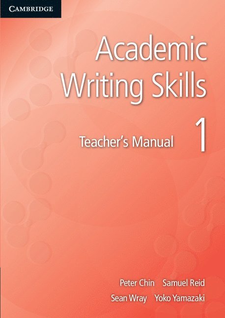 Academic Writing Skills 1 Teacher's Manual 1