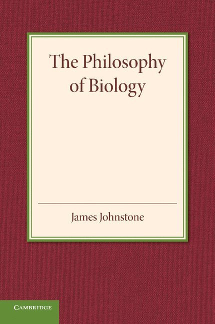 The Philosophy of Biology 1