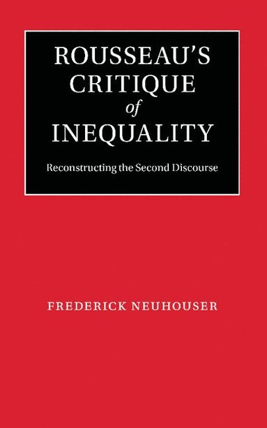 bokomslag Rousseau's Critique of Inequality