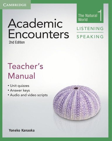 bokomslag Academic Encounters Level 1 Teacher's Manual Listening and Speaking