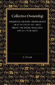 bokomslag Collective Ownership