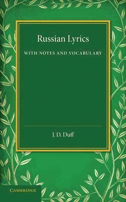J. D. Duff - Russian Lyrics, Häftad
